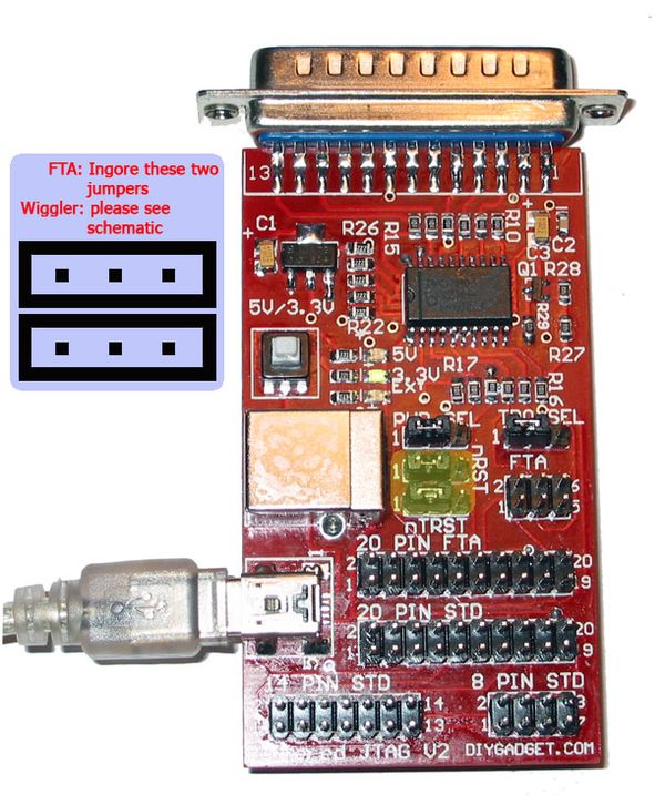 TIAO USB Powered Buffered Wiggler/FTA JTAG Programmer Manual - TIAO's Wiki